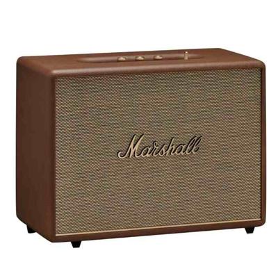 Marshall Woburn III Wireless Bluetooth Stereo Speaker, Brown