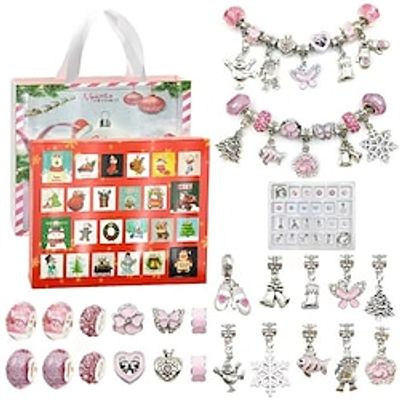 Christmas 24 Countdown Calendar, Cartoon Accessory Set - Very Suitable For Gift-giving Accessory Set Christmas Gifts Christmas Party Favors Lightinthebox