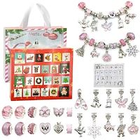 Christmas 24 Countdown Calendar, Cartoon Accessory Set - Very Suitable For Gift-giving Accessory Set Christmas Gifts Christmas Party Favors Lightinthebox - thumbnail