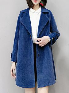 Mid-length Woolen Coat