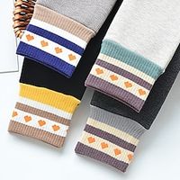 Toddler Girls' Leggings Solid Color Active School 3-7 Years Spring Milk coffee oat Black Lightinthebox - thumbnail