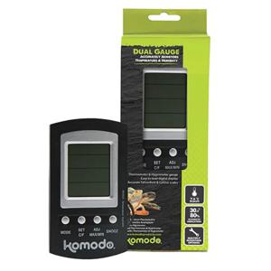 Komodo Combined Thermometer & Hygrometer Digital