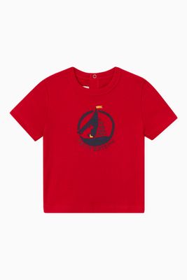 Logo Print T-shirt in Cotton Jersey Logo Print T-shirt in Cotton Jersey