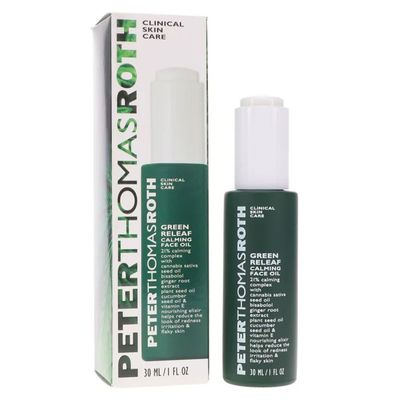 Peter Thomas Roth Green Releaf Calming For Women 1oz Face Oil Peter Thomas Roth Green Releaf Calming For Women 1oz Face Oil