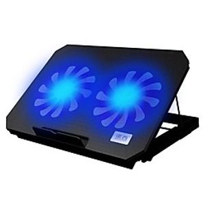Gaming Laptop Cooler Adjustable Speed 2 USB Ports and 2 Cooling Fan Laptop Cooling Pad Notebook Stand for 12-17 inch miniinthebox