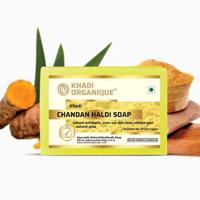 Khadi Organique Chandan Haldi Soap 125G