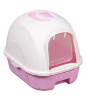 Pawsitiv Emma Litter Box With Removable Tray Savvy MSP-009T Pink