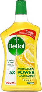 Dettol Lemon Antibacterial Power Floor Cleaner 900ml