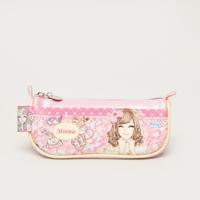 Minmie Ribbon Print Pencil Case