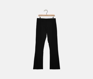 Kids Girl Plain Pants  Black