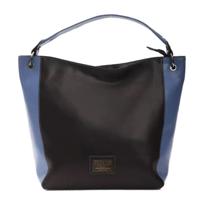 Pompei Donatella Chic Black Leather Shoulder Bag - PO-5831