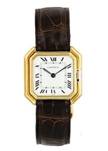 Paris 18K Yellow Gold Vintage Ladies Watch