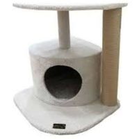Catry Cat Tree Tower With Kitten Condo Paper Rope 40 X 40 X 48cm (UAE Delivery Only)
