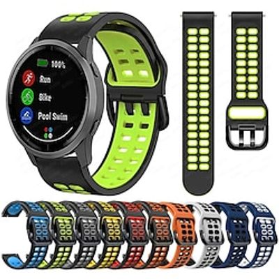 1 pcs Smart Watch Band Quick Release Silicone Watch Band Strap for Garmin Vivoactive 4 Sports Bracelet for Garmin Venu 2 Venu2 Lightinthebox