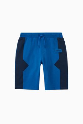Kenzo Striped Bermuda Shorts in Cotton Fleece Kenzo Striped Bermuda Shorts in Cotton Fleece