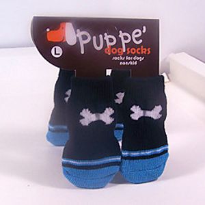 Cat Dog Boots / Shoes For Pets Cotton Black / Winter miniinthebox