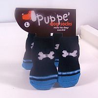 Cat Dog Boots / Shoes For Pets Cotton Black / Winter miniinthebox - thumbnail