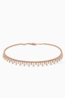 BLING Necklace with Diamonds in 18kt Rose Gold BLING Necklace with Diamonds in 18kt Rose Gold