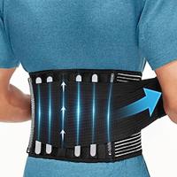 Back Brace for Men Lower Back Back Support Belt For Women Breathable Lower Back Support Belt Pain Relief With 6 Stays for Heavy Lifting Herniated Disc Sciatica Lightinthebox