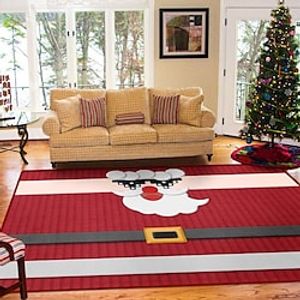 Christmas Carpet Floor Mat Living Room Bedroom Carpet Christmas Night Decoration Sofa Coffee Table Door Mat Lightinthebox