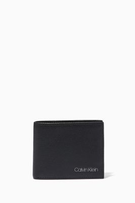 Bi-Fold Wallet in Pebble Leather