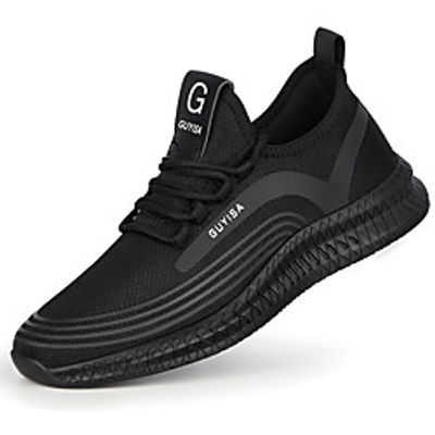 Unisex Trainers Athletic Shoes Sneakers Sporty Classic Chinoiserie Office  Career Safety Shoes Tissage Volant Breathable Non-slipping Wear Proof Booties  Ankle Boots Black Spring Summer Lightinthebox