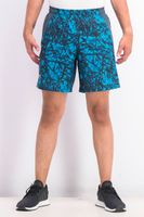 Mens Launch SW 7 Printed Shorts  Teal/Navy/Grey - thumbnail