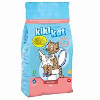 Kiki Kat White Bentonite Clumping Cat Litter Baby Powder 10 L (8.7 Kg)