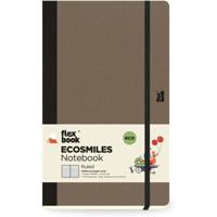 Flexbook Ecosmiles Ruled A5 Notebook - Medium - Coffee (13 x 21 cm)