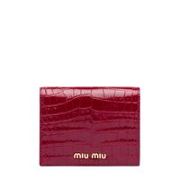Matelasse leather wallet - thumbnail