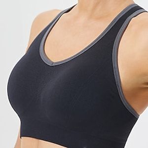Sports Bras for Women Padded Seamless High Impact Support for Yoga Gym Workout Fitness Workout Running Crop Tops Yoga Bra Sports Bras Lightinthebox