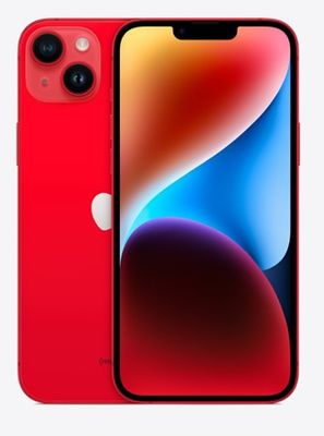 Apple iPhone 14 Plus (USA) 6.7-inch, 256GB, 6GB, (Product) Red with FaceTime