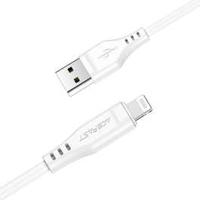 Acefast Charging Data Cable C3-02 USB-A to Lightning, White