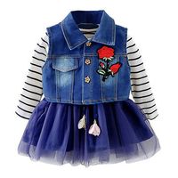 2pcs Baby Girls Tulle Dresses