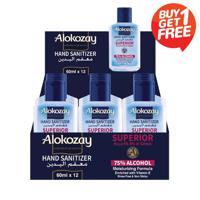 Alokozay Hand Sanitizer 60 Ml X 12 Pcs - Buy 1 & Get 1 Free