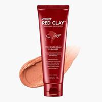Missha Amazon Red Clay Pore Pack Foam Cleanser