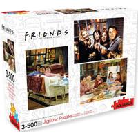 Aquarius Friends Jigsaw Puzzle Set (Set of 3) (500 Pieces)