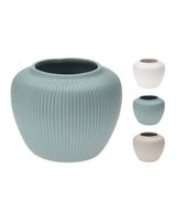 Homesmiths Vase Ceramic 15 x 15 x 13 cm Assorted 1 Piece