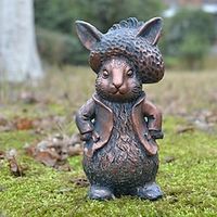 Garden Peter Rabbit Statues, Resin Crafts Ornaments For Patio, Lawn, Yard Art Decoration Lightinthebox - thumbnail