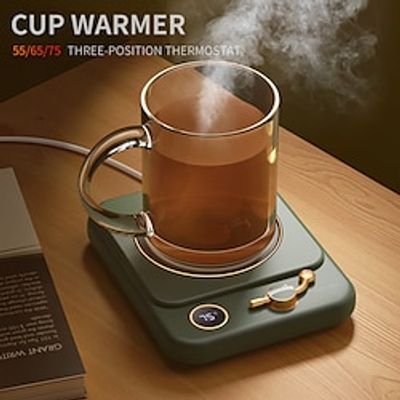 Coffee Mug Warmer Electric Coffee Cup Warmer Coffee Warmer For Desk Auto Shut Off Home Office USB Electric Heating Pad Water Bottle Thermal Coaster Smart Heated Coffee Mug For Beverage Milk Tea Lightinthebox