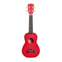 Makala Dolphin Series Soprano Ukulele - Red Burst - thumbnail