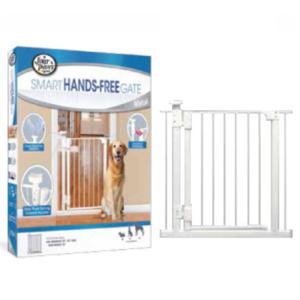 Four Paws Metal Foot Release Dog Gate, 30-34 X 32