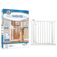 Four Paws Metal Foot Release Dog Gate, 30-34 X 32 - thumbnail