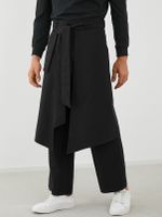 Men Japan Kimono Style Streetwear Hip Hop Loose Harem Pants - thumbnail