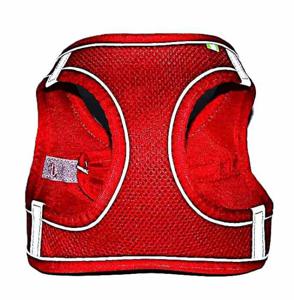 Helepet No Pull Dog Mesh Harness Red Medium