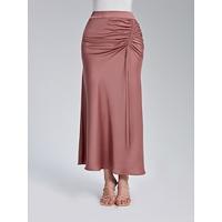 Ruched Midi Skirt - thumbnail