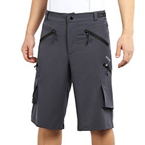 Arsuxeo Men's Cycling MTB Shorts Spandex Bike Baggy Shorts MTB Shorts Pants Quick Dry Anatomic Design Sports Black / Blue / Grey Mountain Bike MTB Road Bike Cycling Clothing Apparel Relaxed Fit Bike miniinthebox