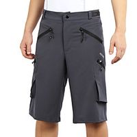 Arsuxeo Men's Cycling MTB Shorts Spandex Bike Baggy Shorts MTB Shorts Pants Quick Dry Anatomic Design Sports Black / Blue / Grey Mountain Bike MTB Road Bike Cycling Clothing Apparel Relaxed Fit Bike miniinthebox - thumbnail