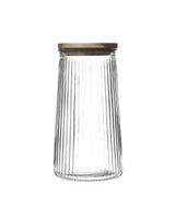 Cook Concept 1.3 Liter Top Acacia Glass Jar