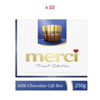 Storck Merci Finest Selection Milk Chocolate, 10X250G